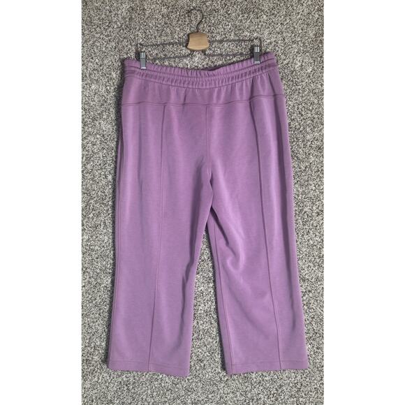 Lululemon Womens Sz 14 Softstreme High Rise Straight Leg Crop Pant Velvet Dust - Picture 5 of 11